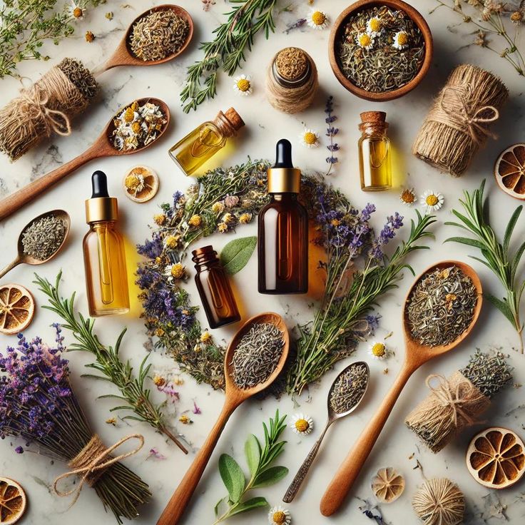 Herbs & Oil Powder Making